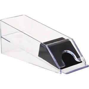 Blackjack dealing shoe